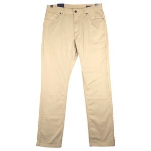 Charles Tyrwhitt Limestone‎ Twill Slim Fit 5 Pocket Jeans 32x32 New